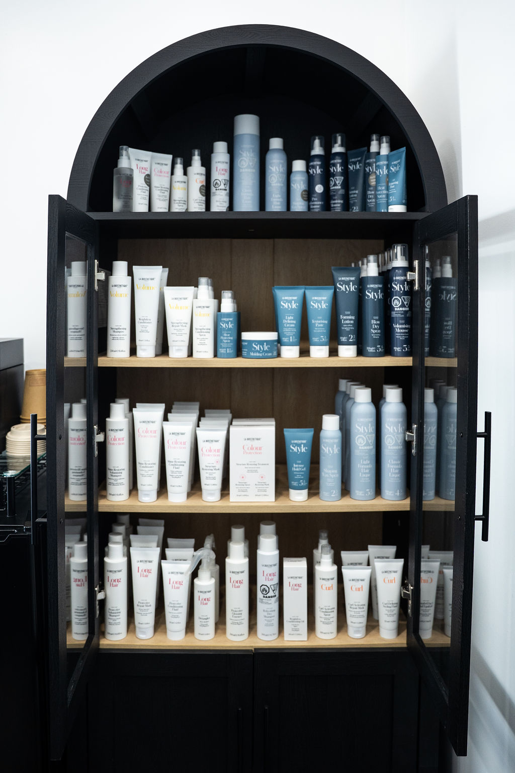 David Benjamin Hair styling station